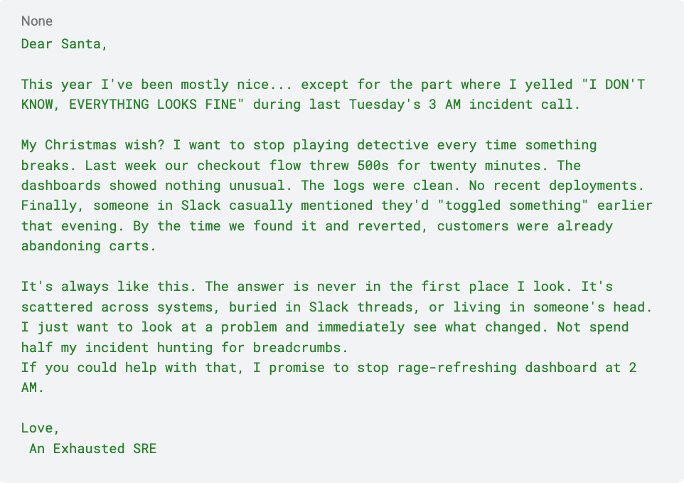 Image of key components of an incident response process for the SRE.
