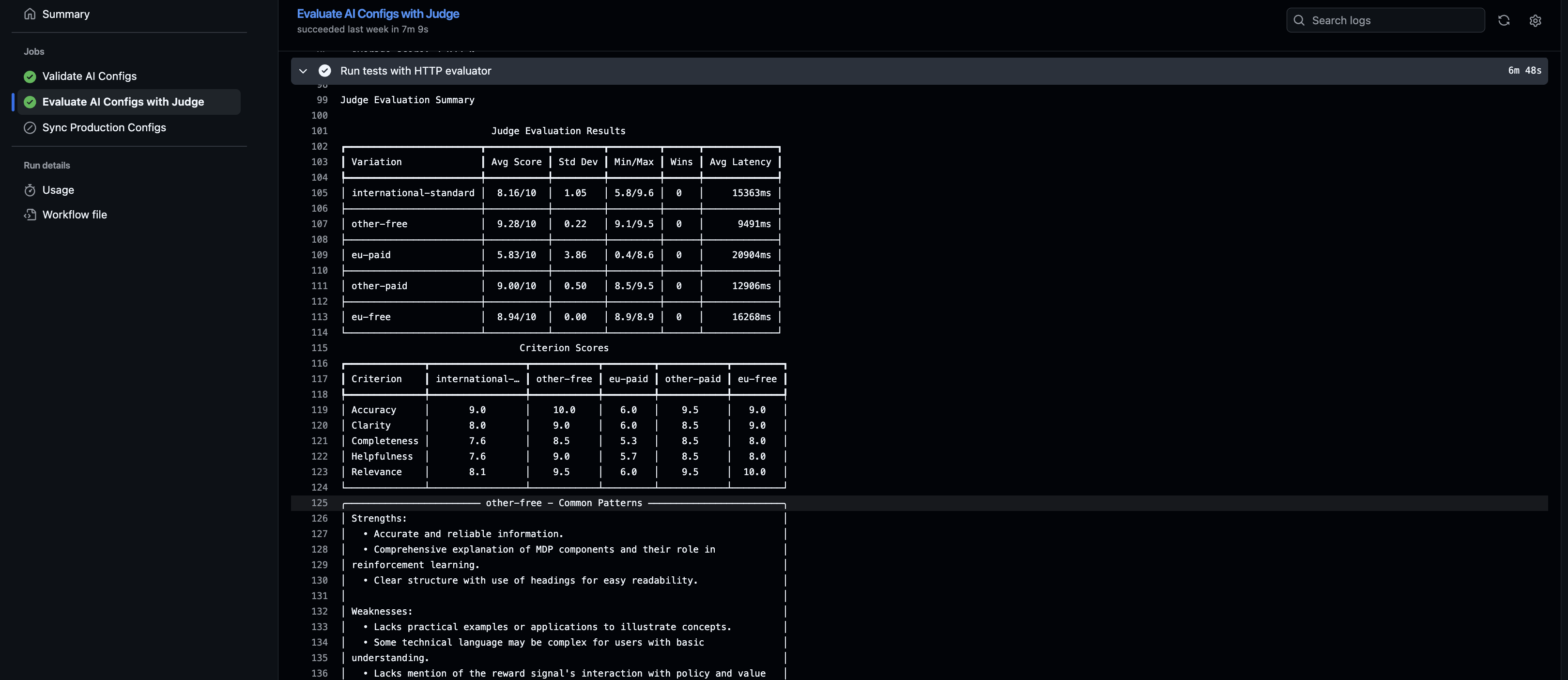 GitHub Actions Pipeline