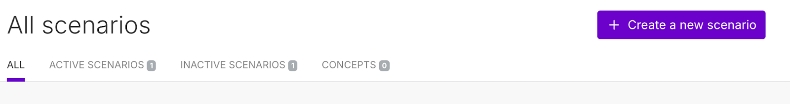 Make Create Scenario