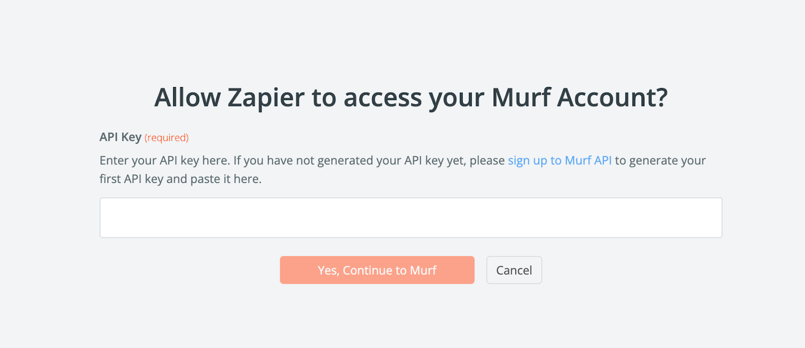Zap connect murf
