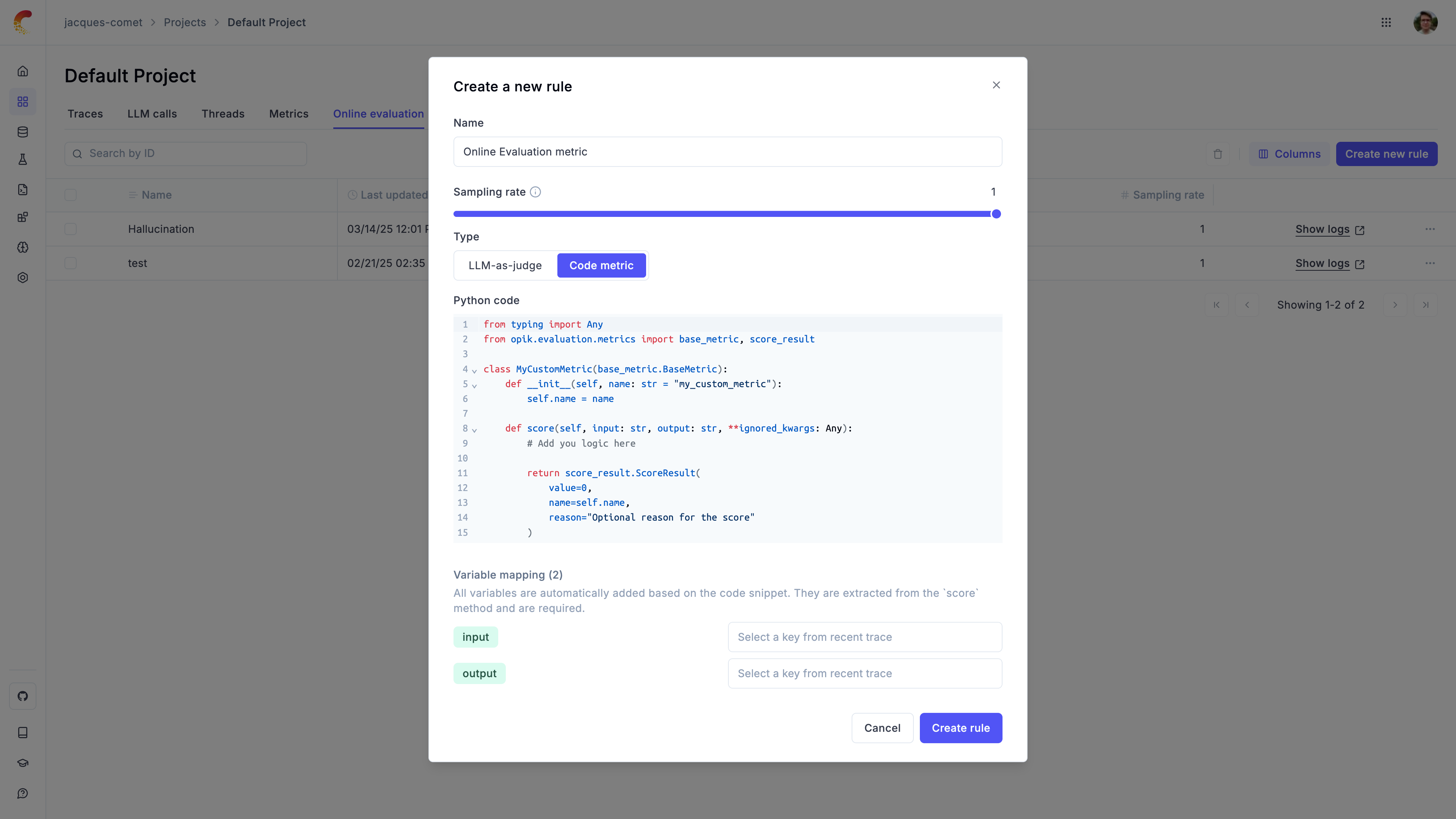 Changelog | Opik Documentation image.