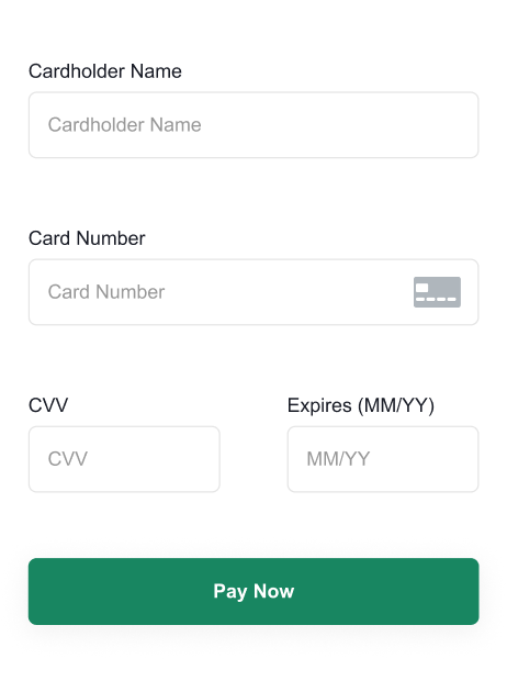 Card form