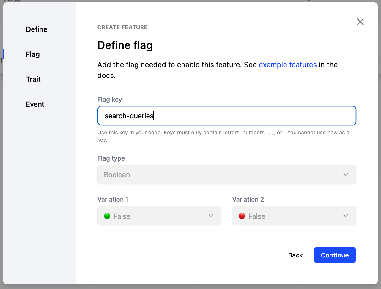 Create feature 2