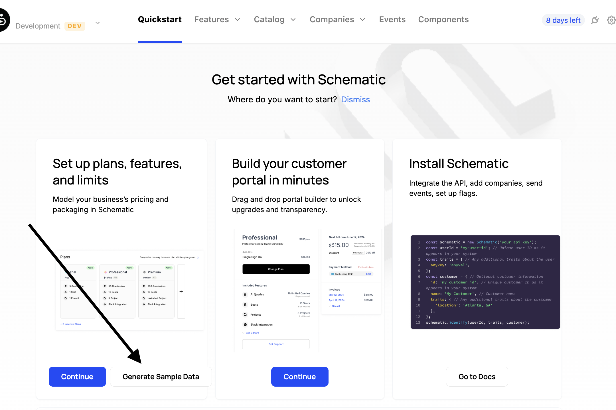 Generate Sample Data