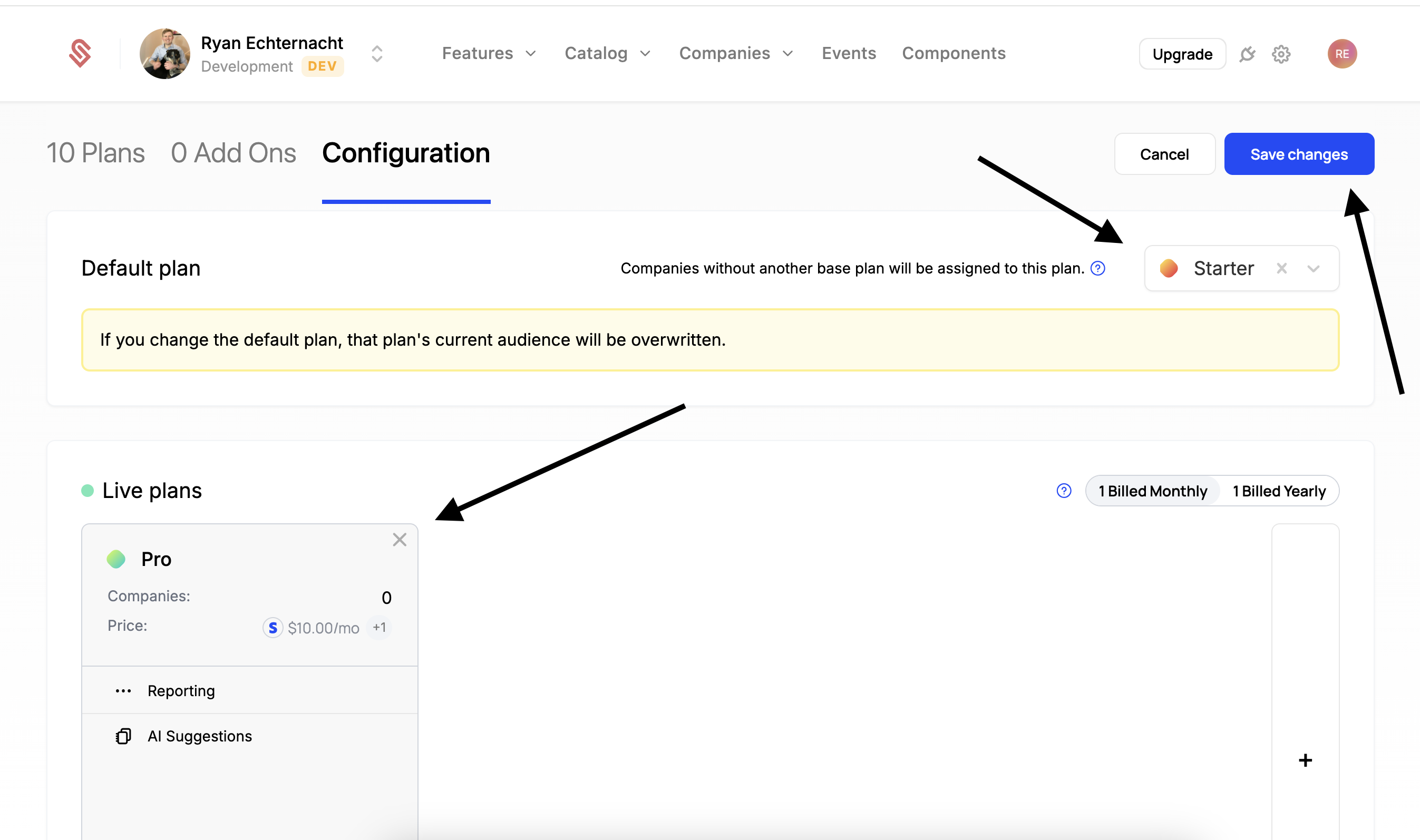 Catalog Configuration
