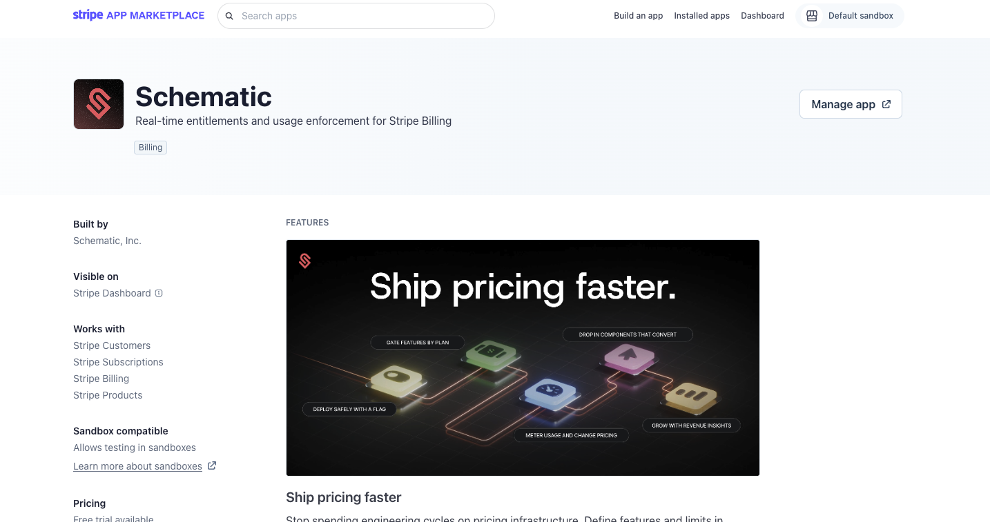 Stripe App Marketplace