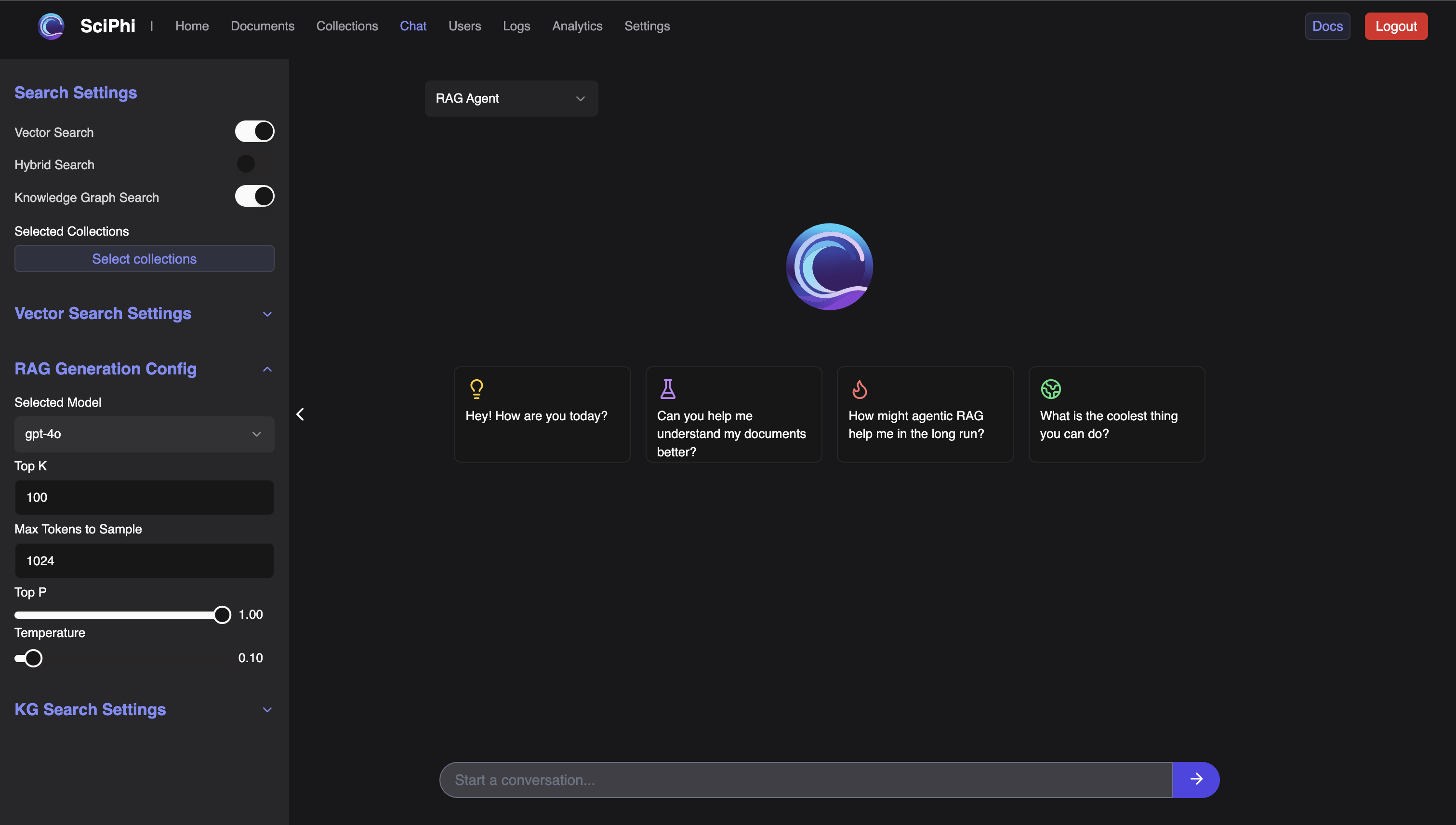 Chat Interface