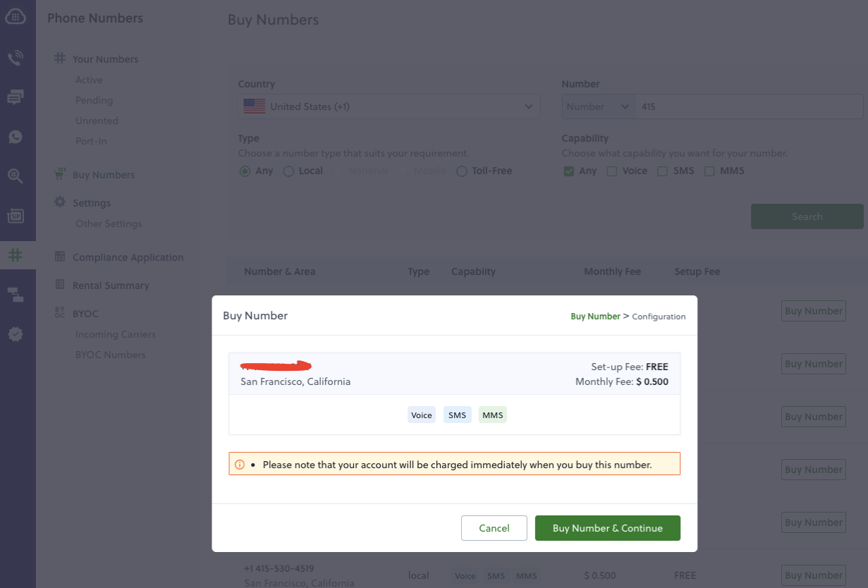Buy Phone Number