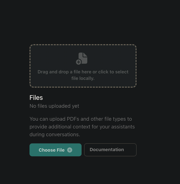 Adding files to your Knowledge Base