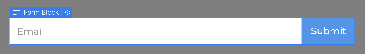 Newsletter Form UI