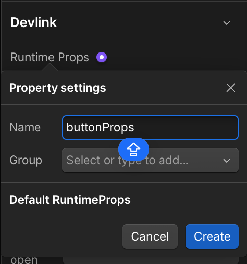 Runtime props in Webflow