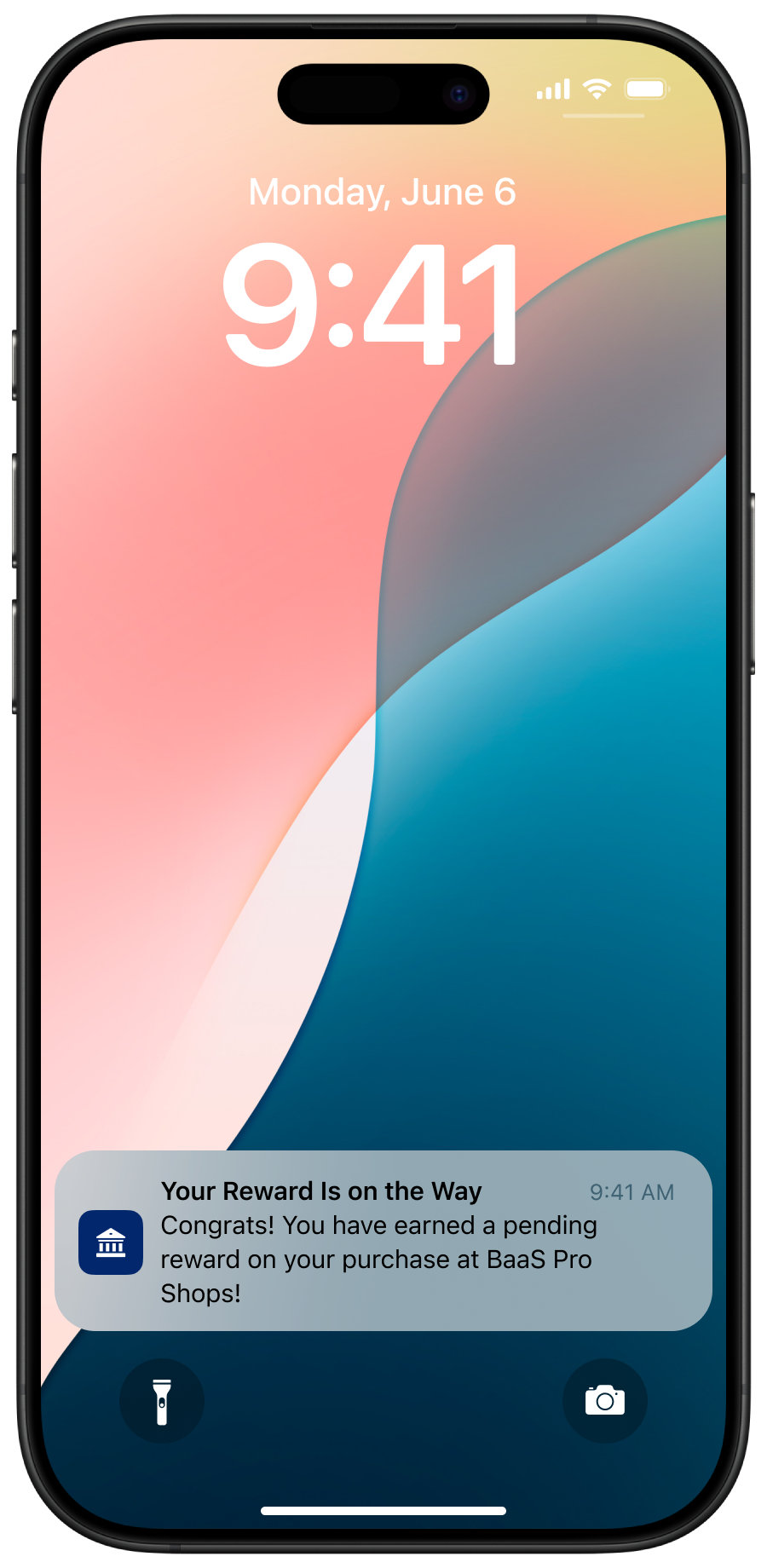 pending reward notification