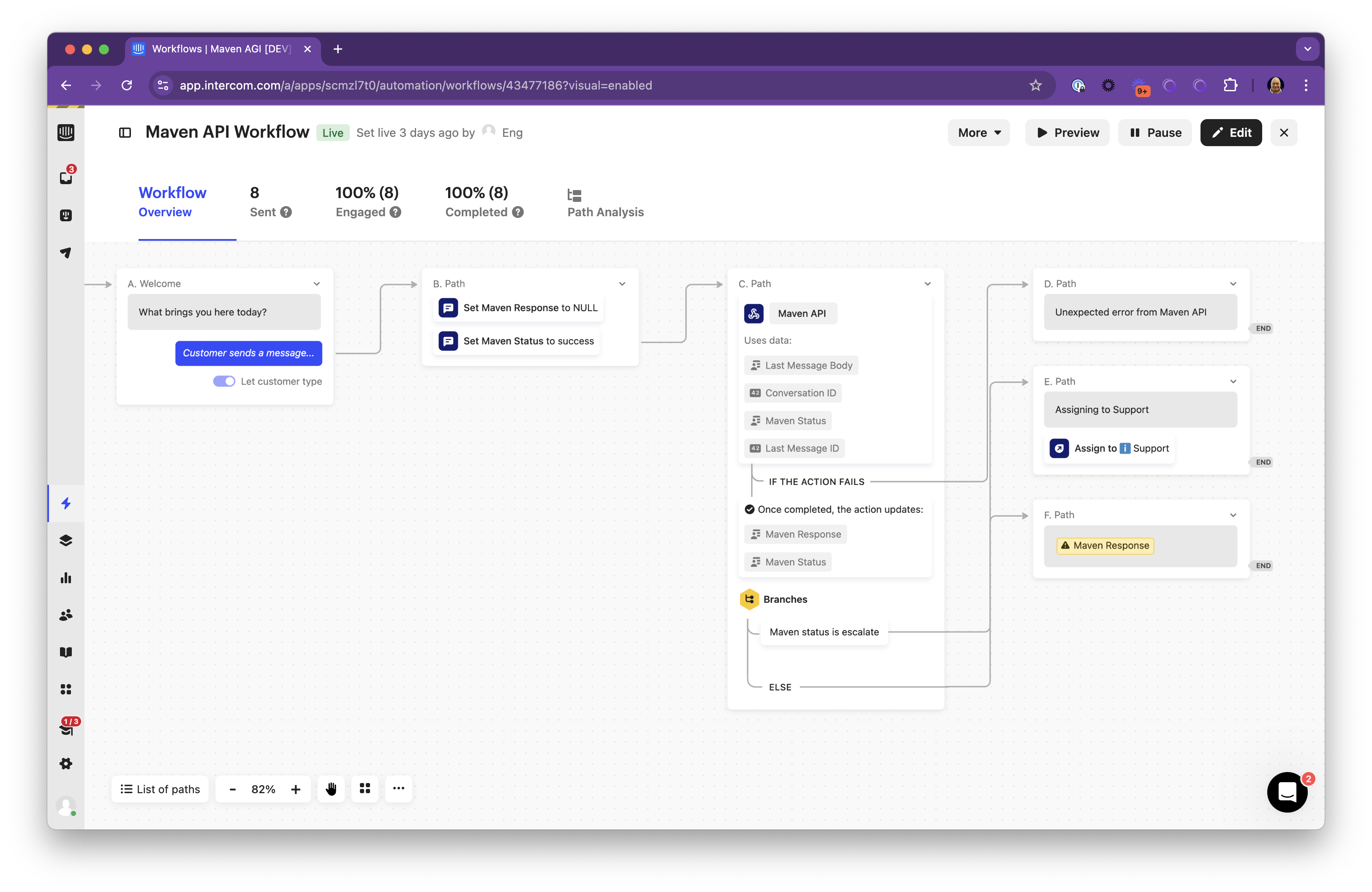 Integrate Custom Action into Workflow