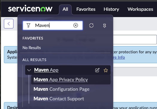 Navigate to Maven Configuration