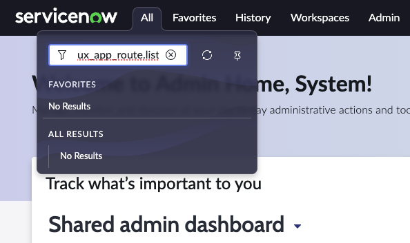 Navigate to App Route