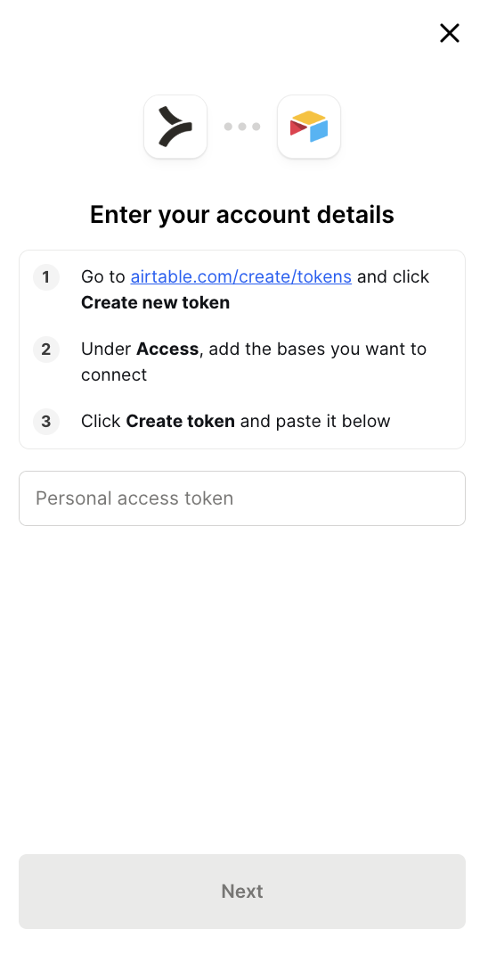 Co-branded Link flow header