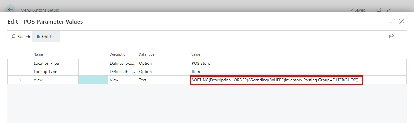 pos_action_sql_filter