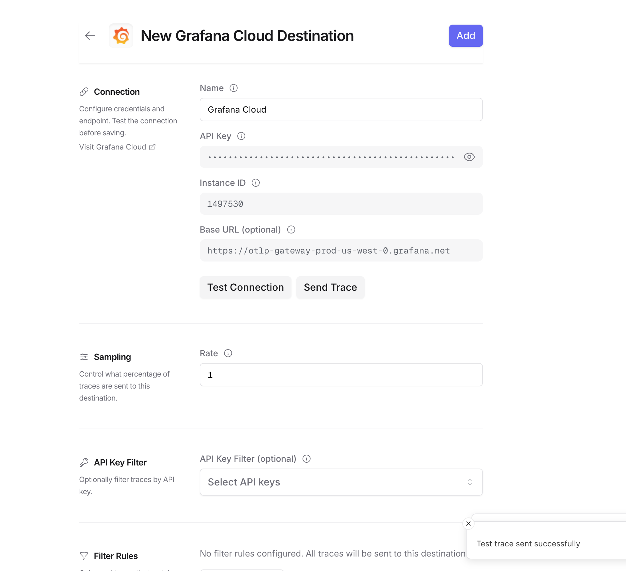 Grafana Cloud Configuration
