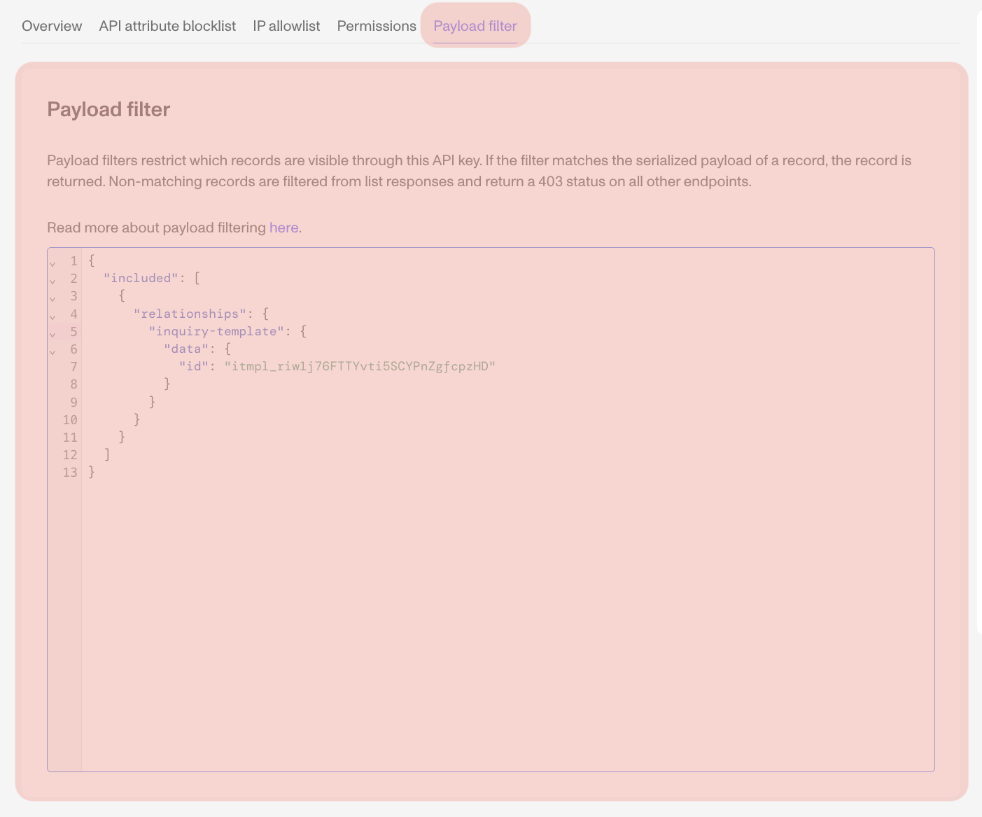 api-key-payload-filters