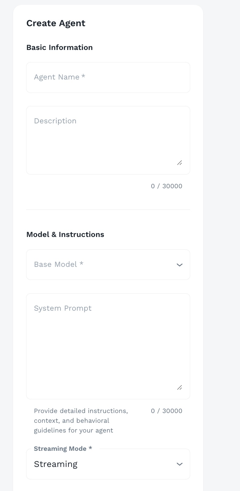 Basic Information Section