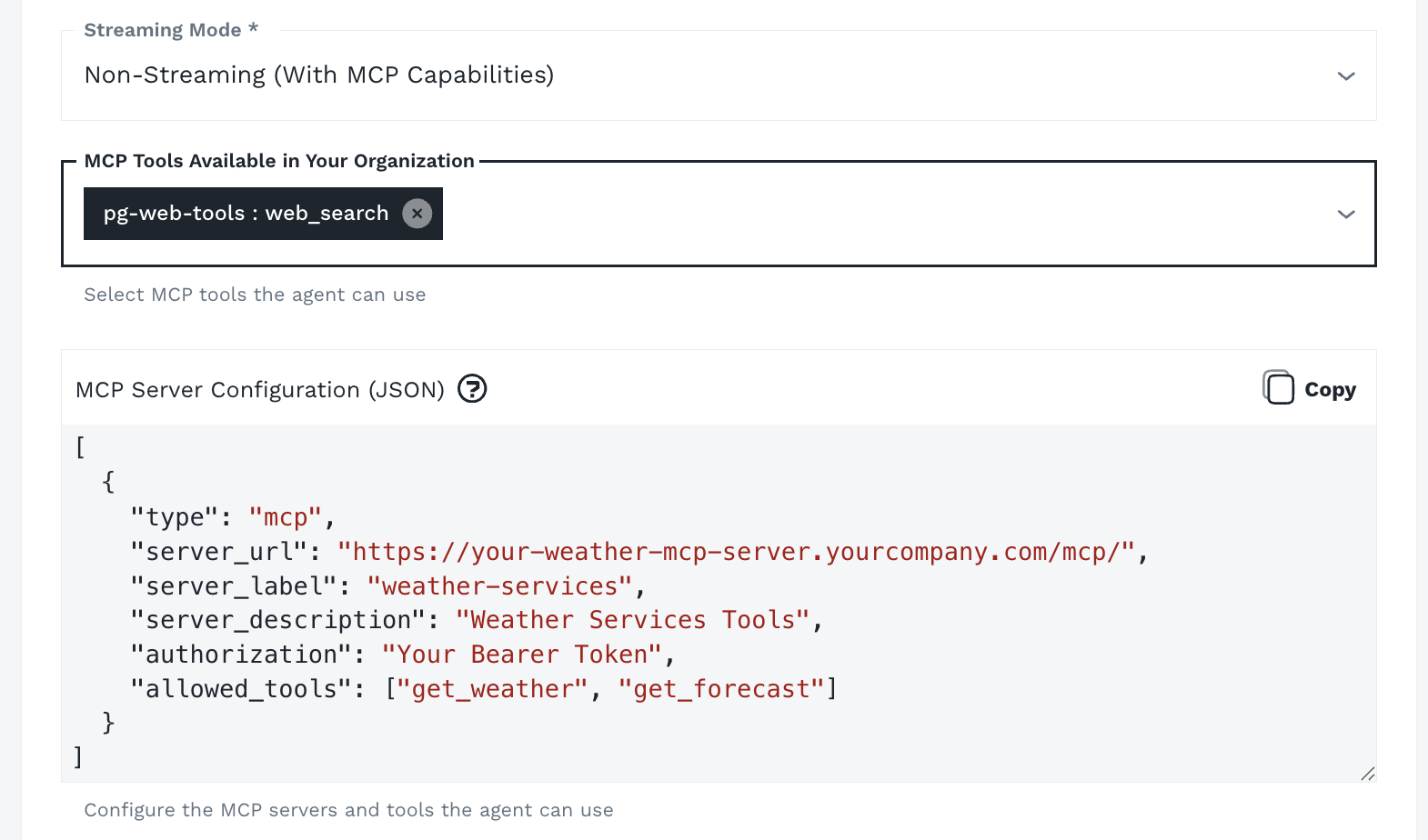 Agent Builder - Add Custom MCP