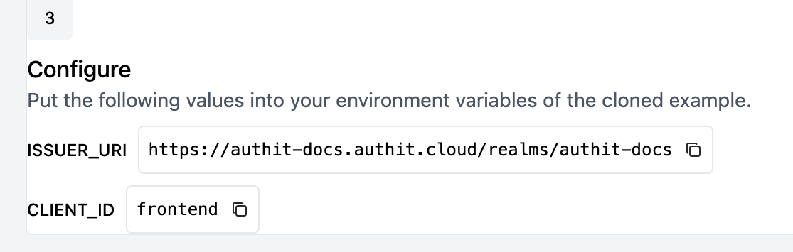 Step 3 in the Starter Application block