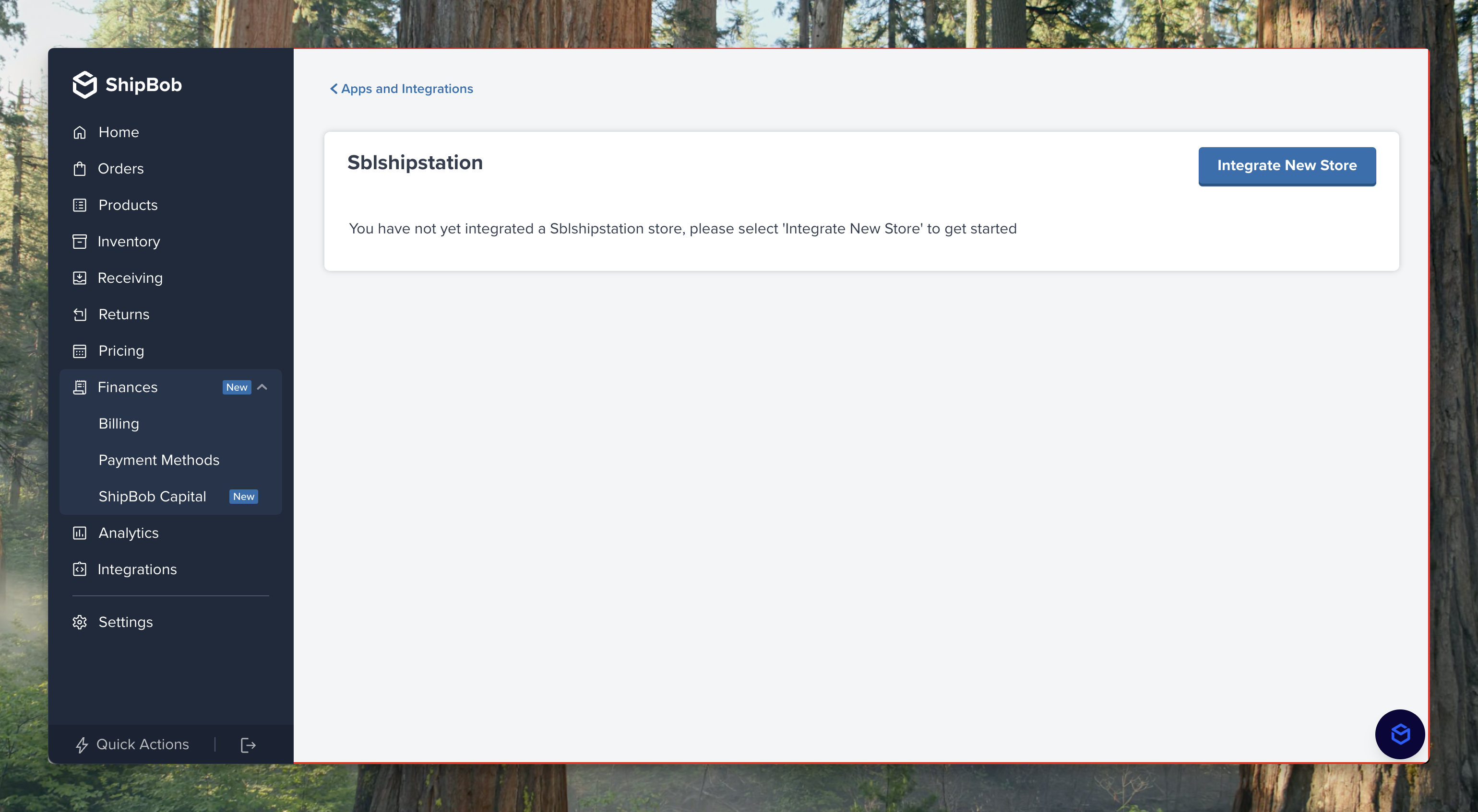 Integrate New Store Screen