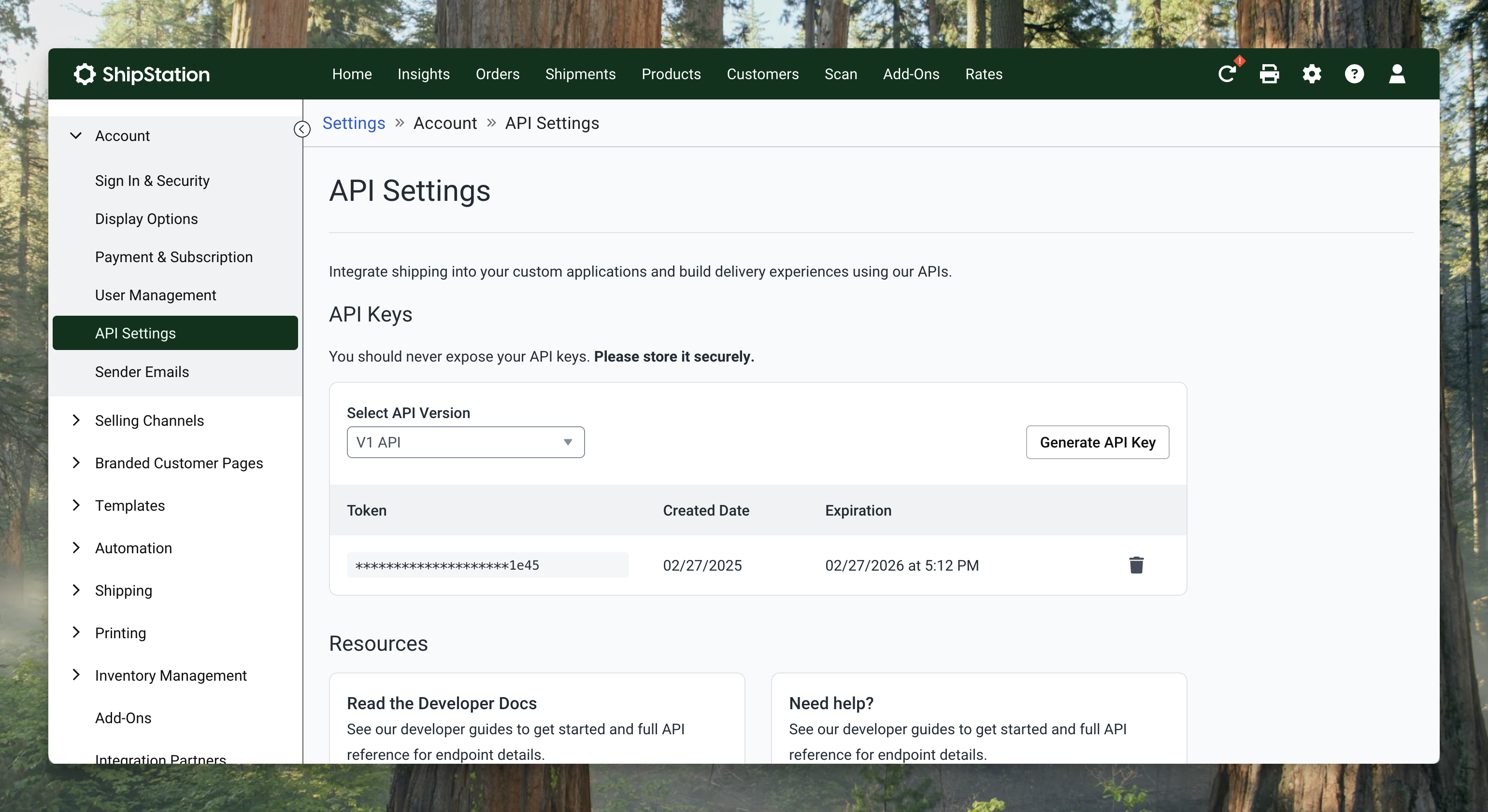Shipbob Logistics Sbl Generate Key Pn