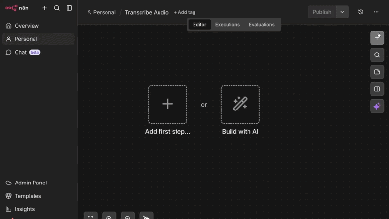 Searching for n8n-nodes-smallestai in n8n community nodes