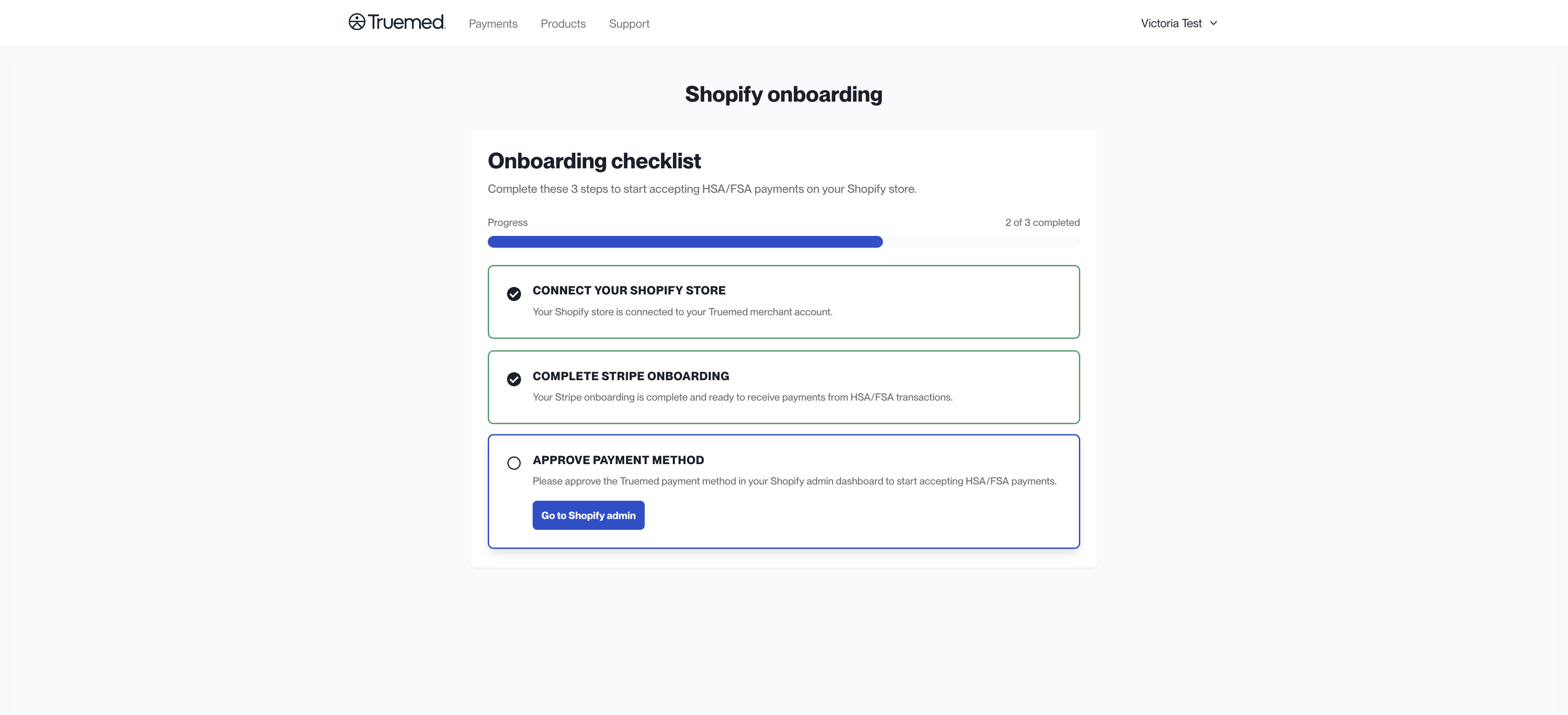 Go to Shopify Admin
