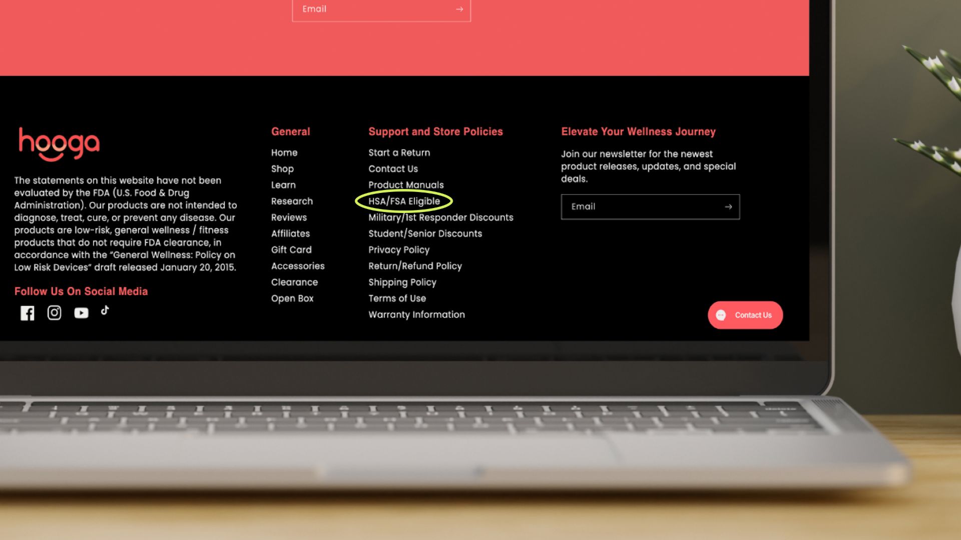 Internal linking example