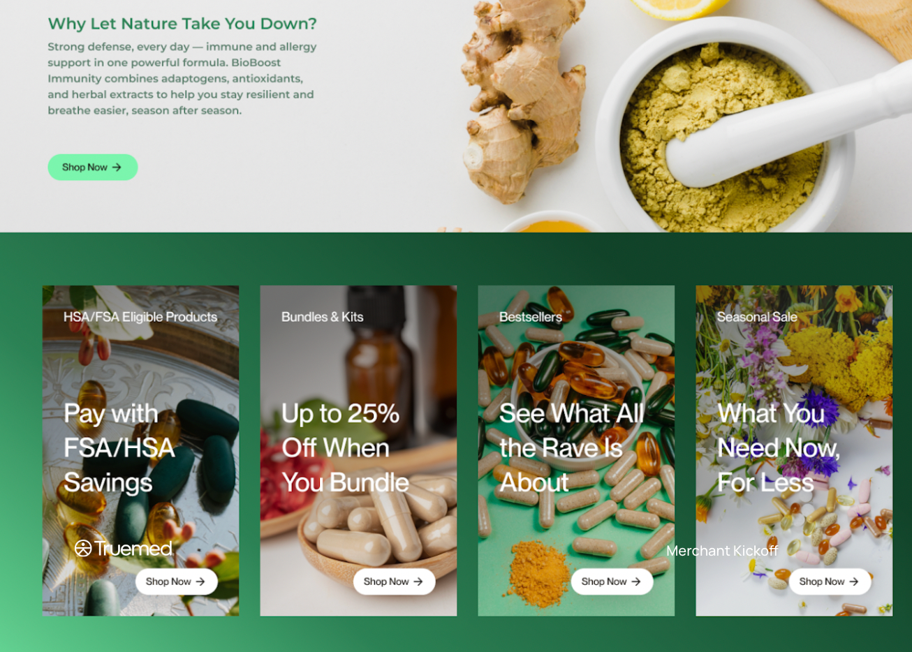 HSA/FSA Eligible Product Collections