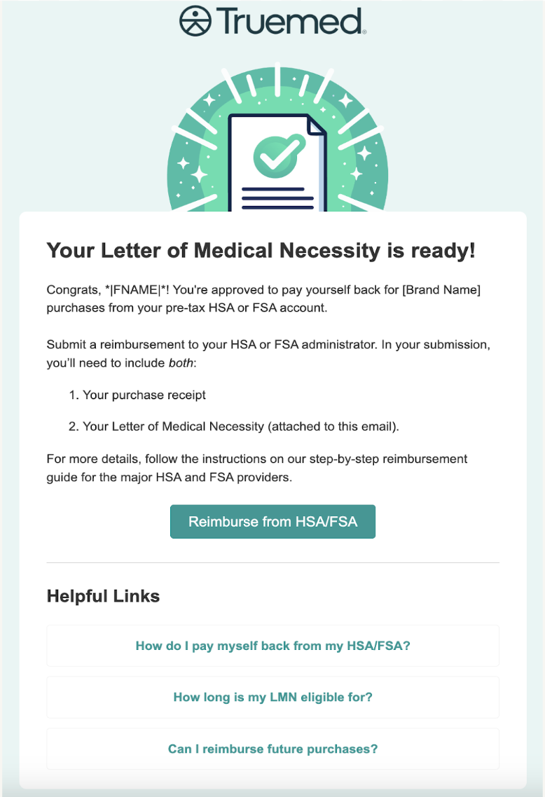 Letter of Medical Necessity example