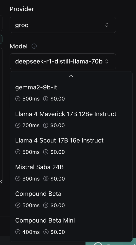 New Groq Models