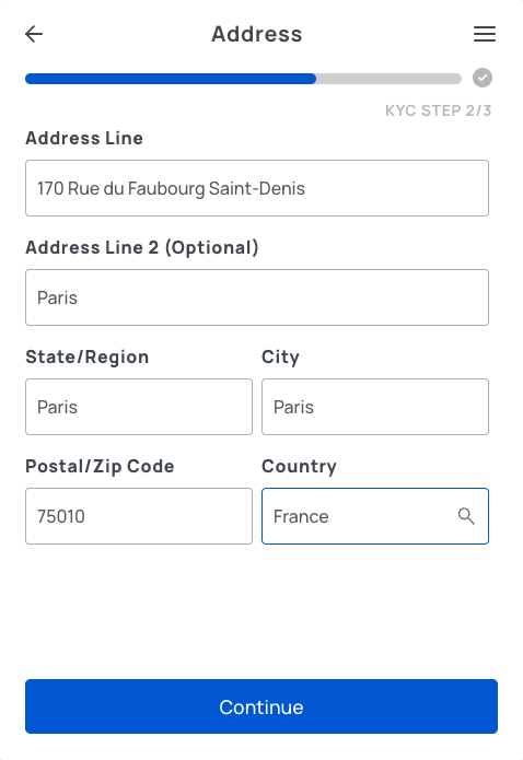 Address Details Address Details