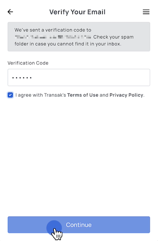 OTP Verification Screen OTP Verification Screen