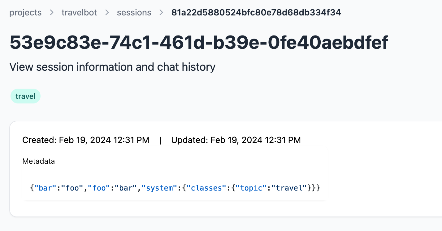 Classifier Metadata Image
